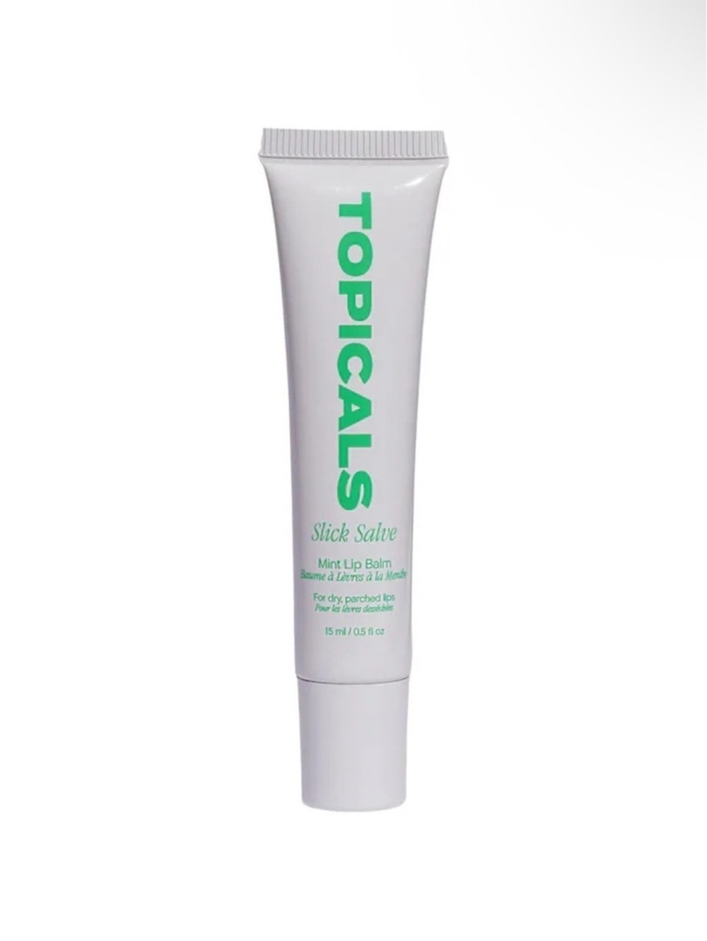Topicals Slick Salve Glossy Lip Balm Mint NEW